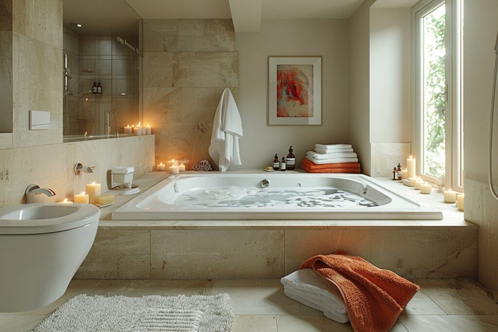 Créez votre oasis de détente avec une salle de bain beige
