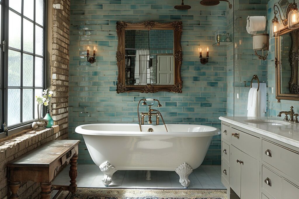 Découvrez les tendances 2024 en matière de salles de bain vintage pour sublimer votre intérieur